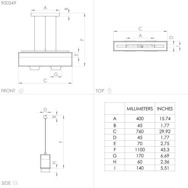 Eglo 900349 - Lestenec na vrvici LIBERTAD 3xE27/40W/230V