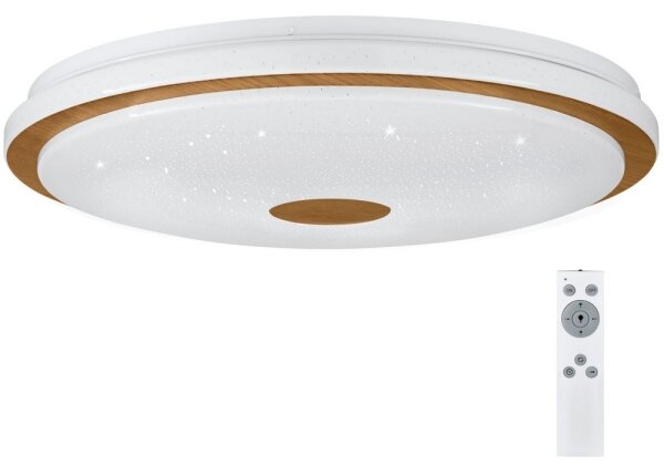 Eglo 900599 - LED Zatemnitvena stropna svetilka LANCIANO LED/35W/230V + Daljinski upravljalnik