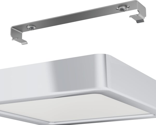 Eglo 900649 - LED Kopalniška stropna svetilka FUEVA LED/11W/230V IP44 krom