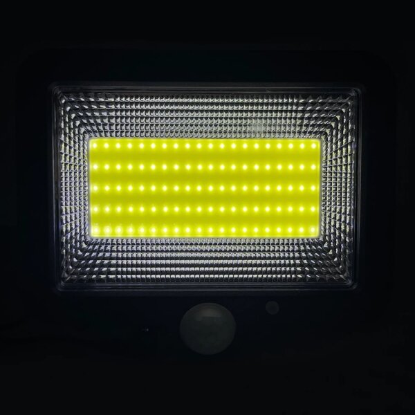 LED Solarni reflektor s senzorjem DUO LED/1W/3,7V IP44