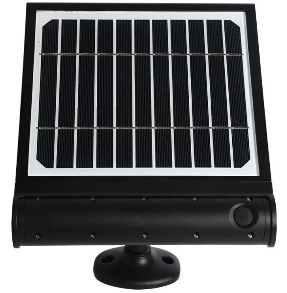 LED Solarna stenska svetilka s senzorjem LED/8W/3,7V IP65 3000K