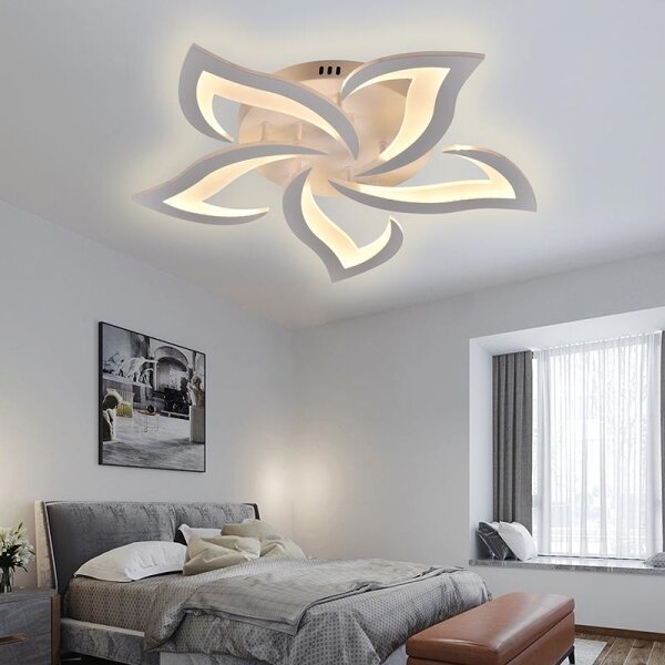 LED Zatemnitveni lestenec LED/55W/230V 3000-6500K + Daljinski upravljalnik