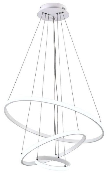 Brilagi - LED Zatemnitveni lestenec na vrvici CIRCLE LED/90W/230V 3000-6500K + Daljinski upravljalnik