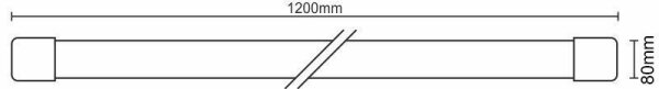 LED Zatemnitvena podelementna svetilka LED/40W/230V 3000-6500K Wi-Fi Tuya IP40