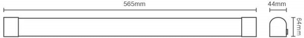 LED Podelementna svetilka LED/15W/230V IP44