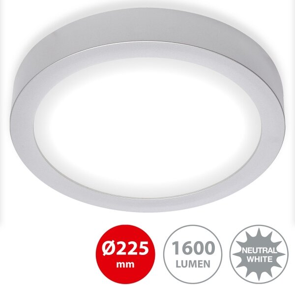 Briloner 7117-414 - LED Stropna svetilka FIRE LED/16,5W/230V 4000K