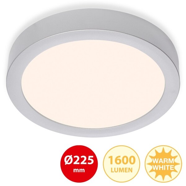 Briloner 7117-014 - LED Stropna svetilka FIRE LED/16,5W/230V 3000K