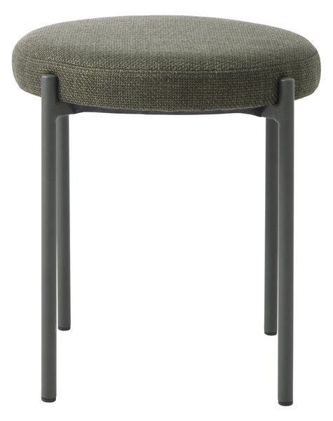 Kaki zelen kovinski stolček Pelican – Unique Furniture