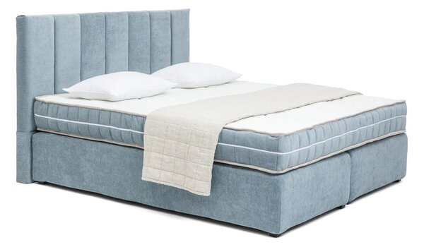 Modra boxspring postelja 180x200 cm Olia Bold Line – Bonami Selection