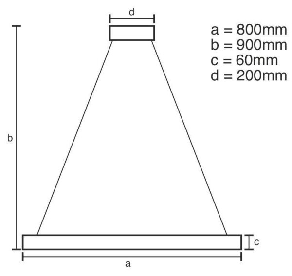 LED Zatemnitveni lestenec na vrvici LED/110W/230V 3000-6500K + Daljinski upravljalnik