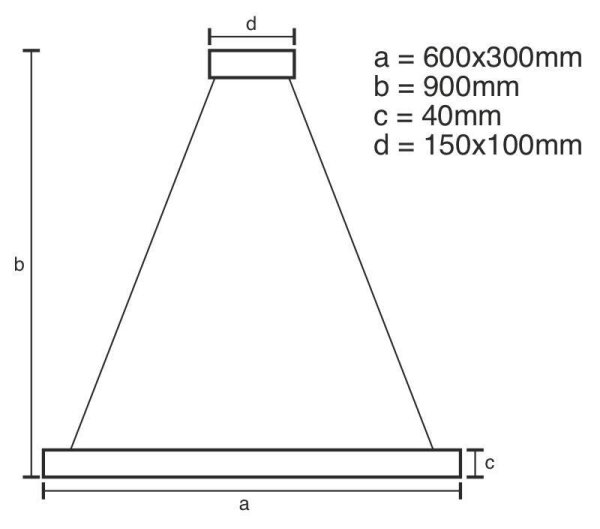 LED Zatemnitveni lestenec na vrvici LED/40W/230V 3000-6500K + Daljinski upravljalnik