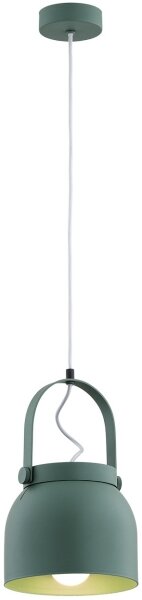 Argon 8283 - Lestenec na vrvici LOGAN 1xE27/15W/230V pr. 20 cm zelena