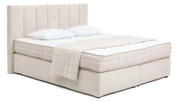 Bež boxspring postelja 160x200 cm Olia Bold Line – Bonami Selection