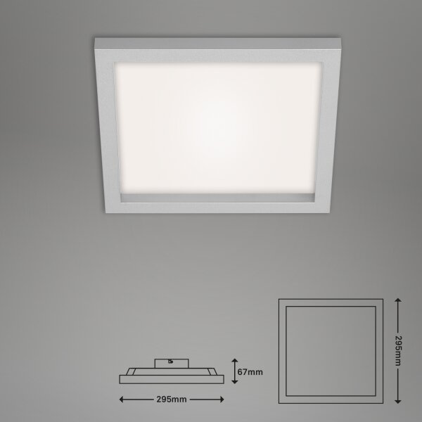 Briloner 7370-014 - LED Zatemnitvena stropna svetilka LED/18W/230V 3000-6500K+ DU