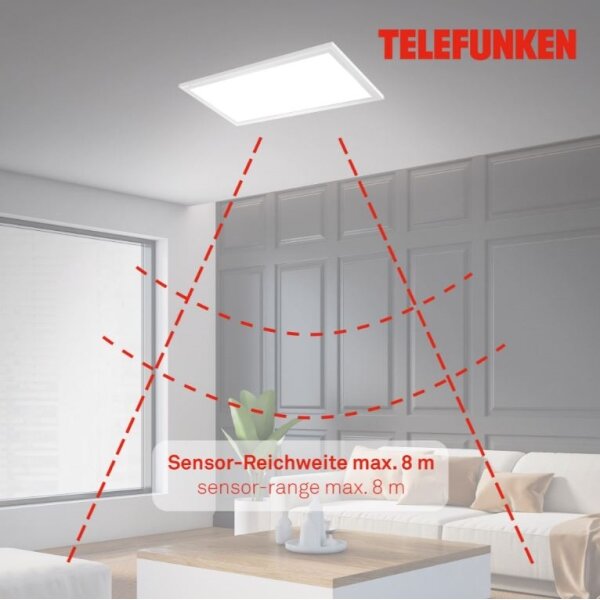 Telefunken 308706TF - LED Stropna svetilka s senzorjem LED/36W/230V