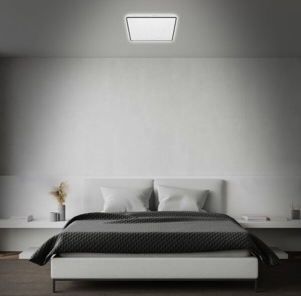 Briloner 3749-415 - LED Stropna svetilka LINO LED/24W/230V črna