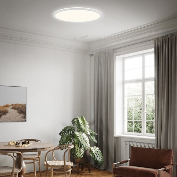 Briloner 7080-016 - LED Zatemnitvena svetilka SLIM LED/22W/230V 2700-6500K + Daljinski upravljalnik