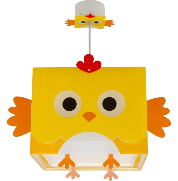 Dalber 64642 - Otroški lestenec LITTLE CHICKEN 1xE27/15W/230V