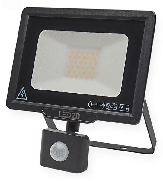 LED Zunanji reflektor s senzorjem LED/30W/230V 6500K IP44