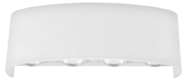 Top Light - LED Zunanja stenska svetilka LED/8W/230V IP44 4000K bela