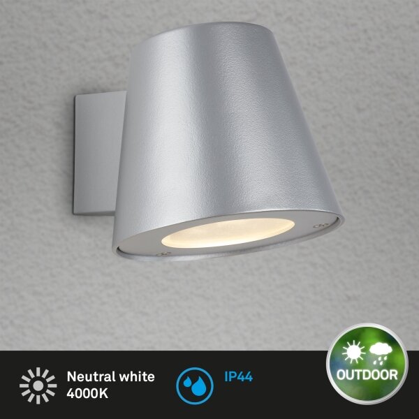 Briloner 3645-014 - LED Zunanja stenska svetilka NEAPEL 1xGU10/4,9W/230V IP44