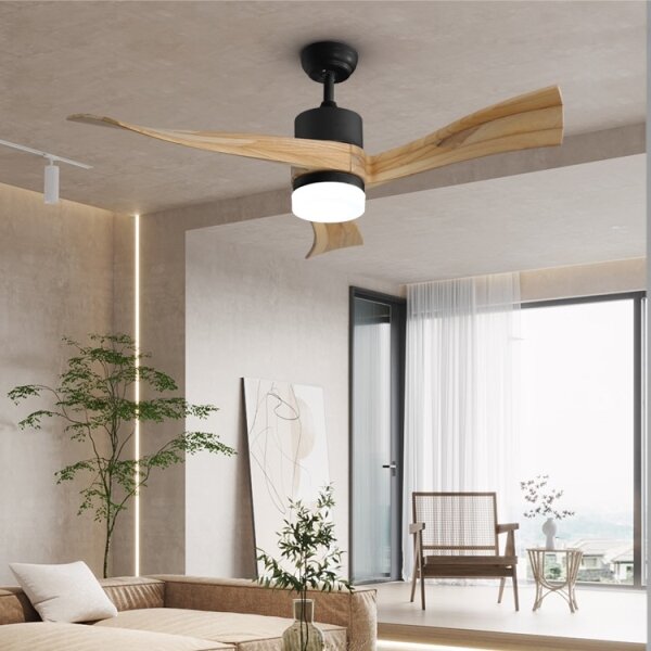 Immax NEO 07136-B -LED Zatemnitveni ventilator SOFISTICADO 18W/230V Wi-Fi Tuya + Daljinski upravljalnik