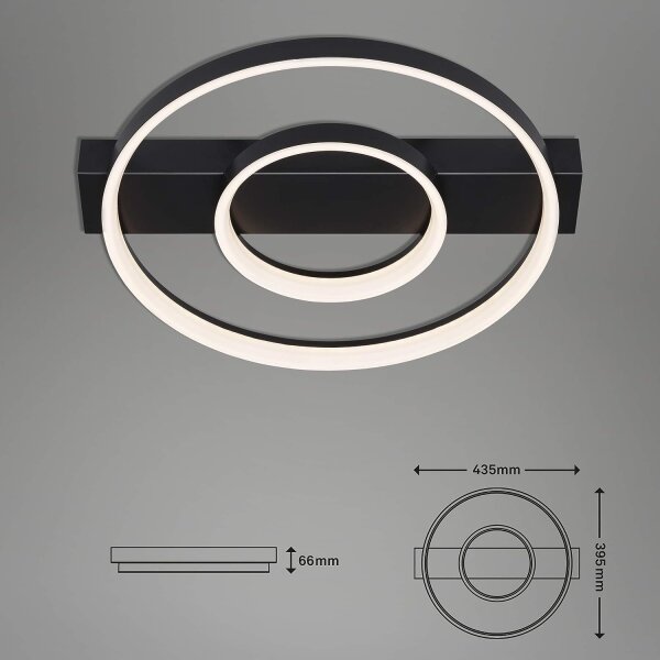 Briloner - LED Zatemnitveni nadgradni lestenec FRAME LED/24W/230V