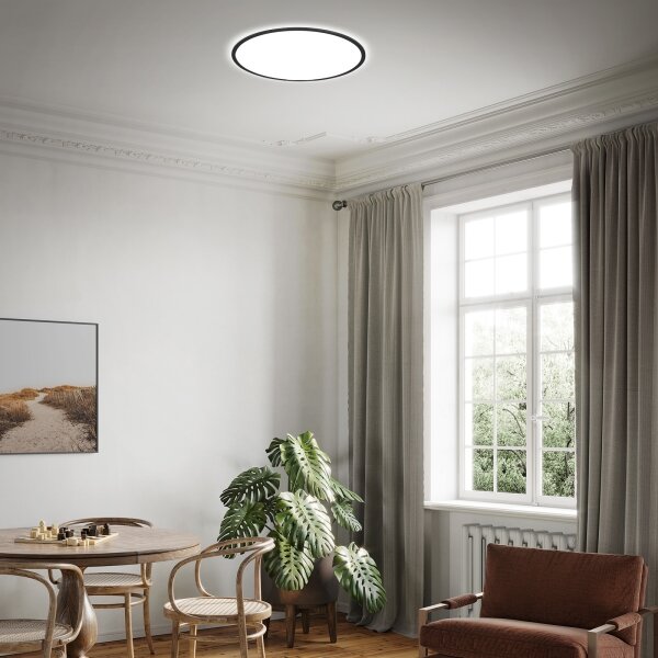 Brilo - LED Zatemnitvena stropna svetilka SLIM LED/31W/230V 2700-6500K + Daljinski upravljalnik