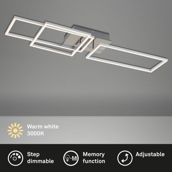 Briloner - LED Zatemnitveni nadgradni lestenec FRAME LED/44W/230V