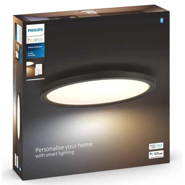 Philips - LED Zatemnitvena stropna svetilka Hue AURELLE LED/24,5W/230V + Daljinski upravljalnik