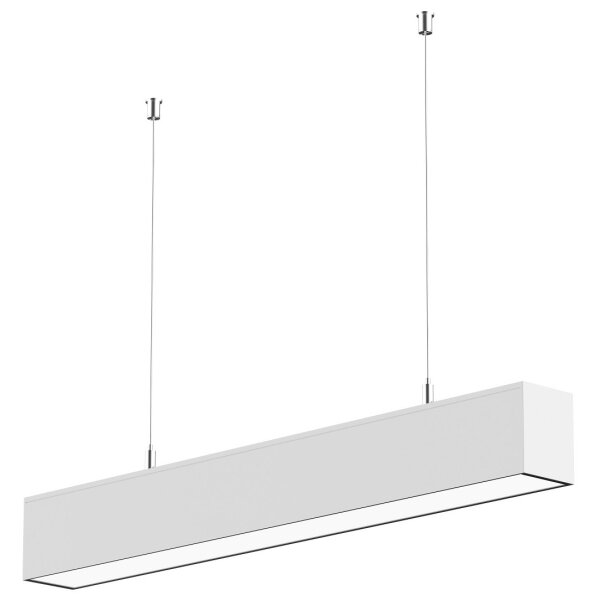 Sinclair LSM 24-40CCT - LED Stropna svetilka LSM LED/40W/230V 120 cm srebrna