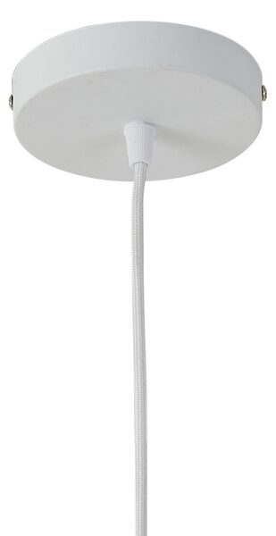 Moderna viseča svetilka bela 50 cm 3-luč - Drum Duo