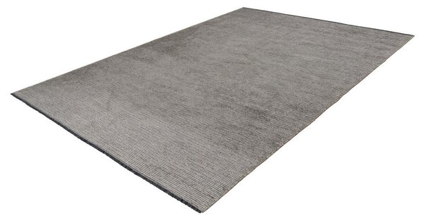 RAVNO TKANA PREPROGA 150/230 cm tkano srebrne barve