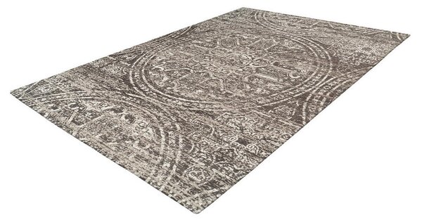 RAVNO TKANA PREPROGA Davio 400 80/150 cm tkano siva
