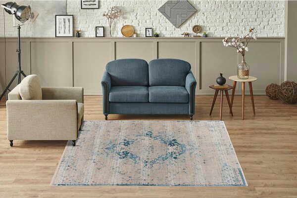 VINTAGE PREPROGA 80/150 cm modra