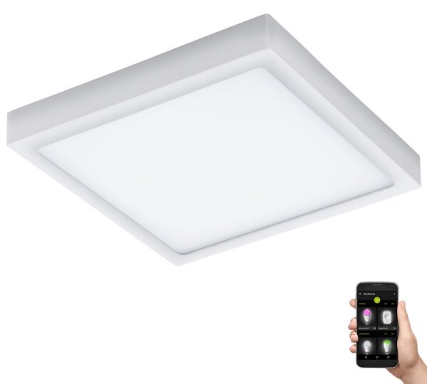 Eglo 33576- LED Kopalniška zatemnitvena svetilka ARGOLIS-C LED/22W/230V IP44 bela