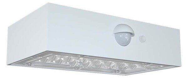 LED Solarna stenska svetilka s senzorjem LED/3W/3,7V 3000K/4000K IP65 bela