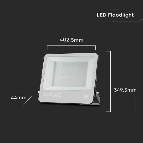 LED Zunanji reflektor LED/200W/230V 6500K IP65 črna