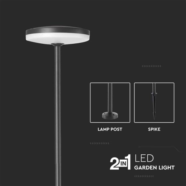 LED Zunanja svetilka LED/12W/230V 4000K IP65 antracit