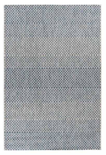 RAVNO TKANA PREPROGA 80/150 cm tkano modra