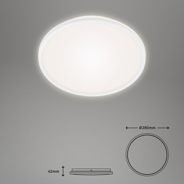 Briloner 3046-016 - LED Stropna svetilka RUNA LED/15W/230V