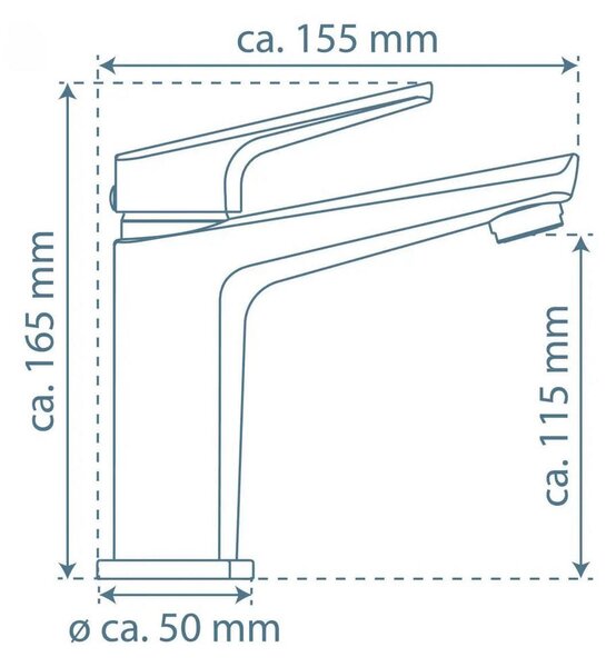 UMIVALNIŠKA ARMATURA 9/16,3/15,7 cm