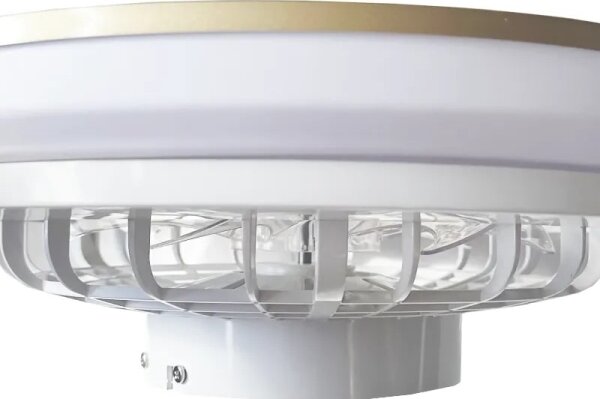 LED Stropna svetilka z ventilatorjem OPAL LED/48W/230V + Daljinski upravljalnik