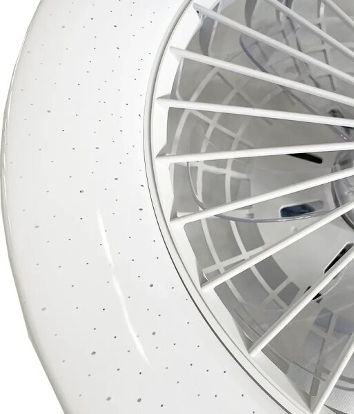 LED Stropna svetilka z ventilatorjem STAR LED/48W/230V + Daljinski upravljalnik