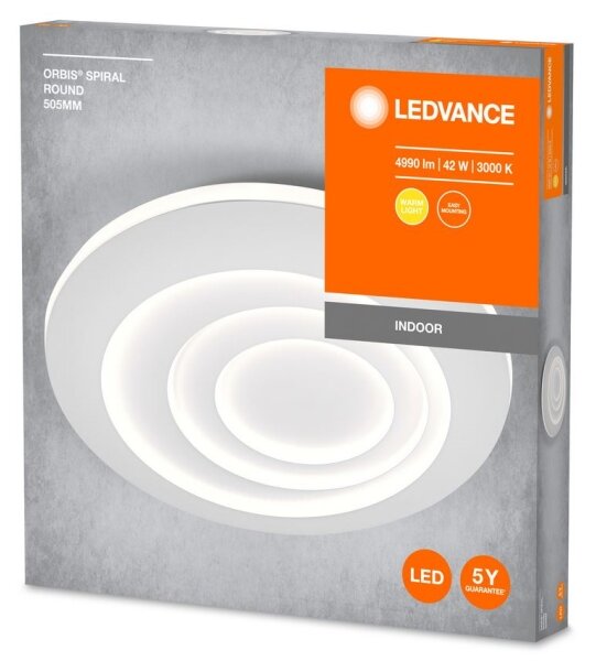 Ledvance - LED Stropna svetilka ORBIS SPIRAL LED/42W/230V