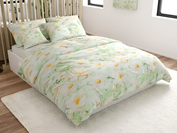Posteljnina iz mikrovlaken SPRING MEADOW zelena Dimenzije posteljnine: 70 x 80 cm | 140 x 200 cm