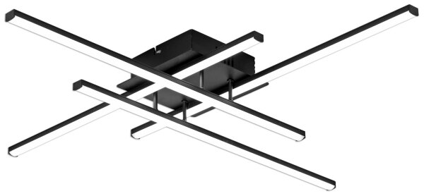 Brilagi - LED Stropna svetilka STRIPES LED/37W/230V črna