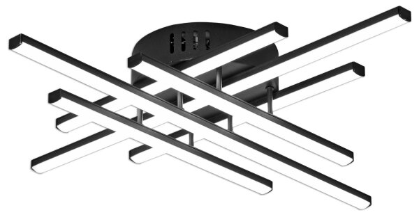 Brilagi - LED Stropna svetilka STRIPES LED/42W/230V črna