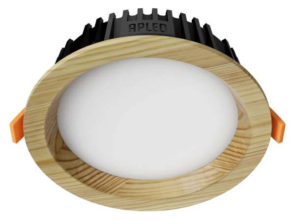 APLED - LED Svetilka RONDO WOODLINE LED/6W/230V 4000K pr. 15 cm bor trden les