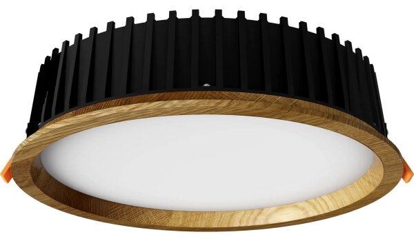 APLED - LED Svetilka RONDO WOODLINE LED/18W/230V 3000K pr. 26 cm hrast trden les